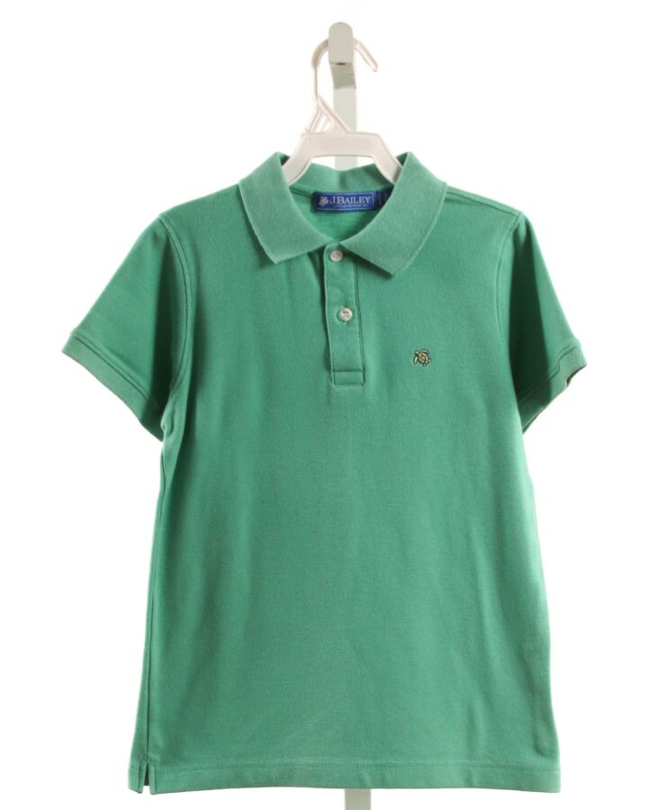 J. BAILEY GREEN KNIT SS SHIRT