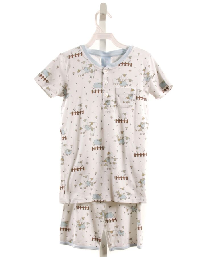 BELLA BLISS  WHITE  PRINT  LOUNGEWEAR