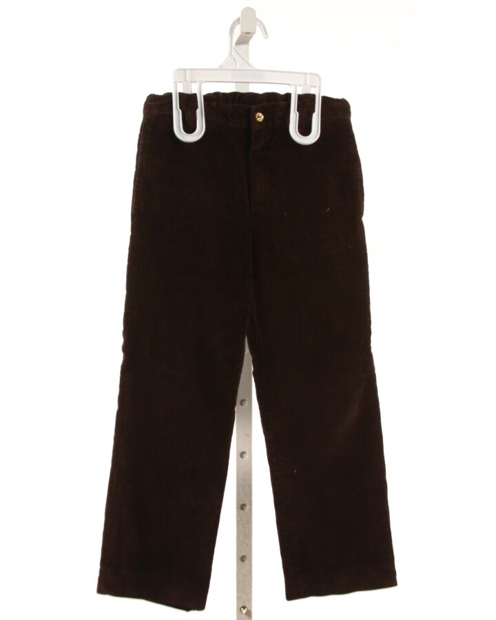 OSCAR DE LA RENTA  BROWN CORDUROY   PANTS