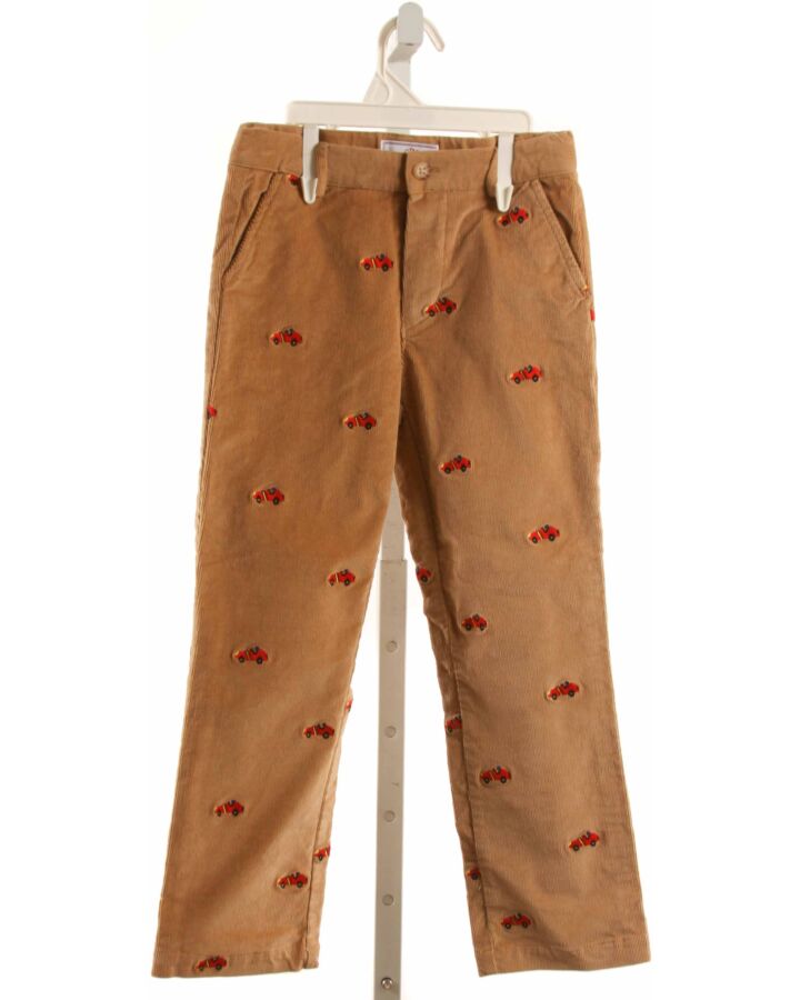 CPC  BROWN CORDUROY  EMBROIDERED PANTS