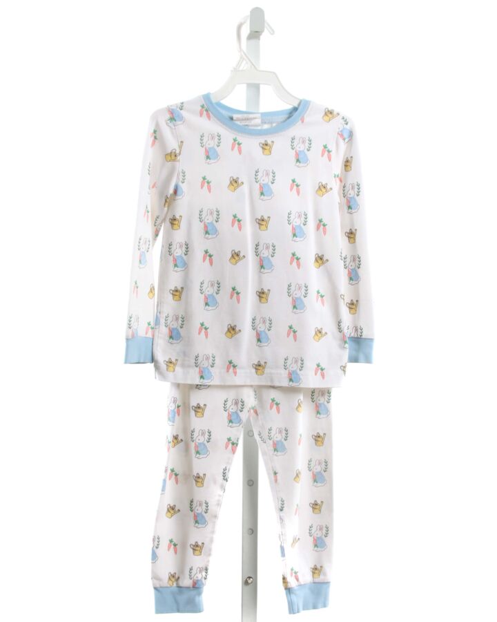 CLASSIC WHIMSY  WHITE  PRINT  LOUNGEWEAR