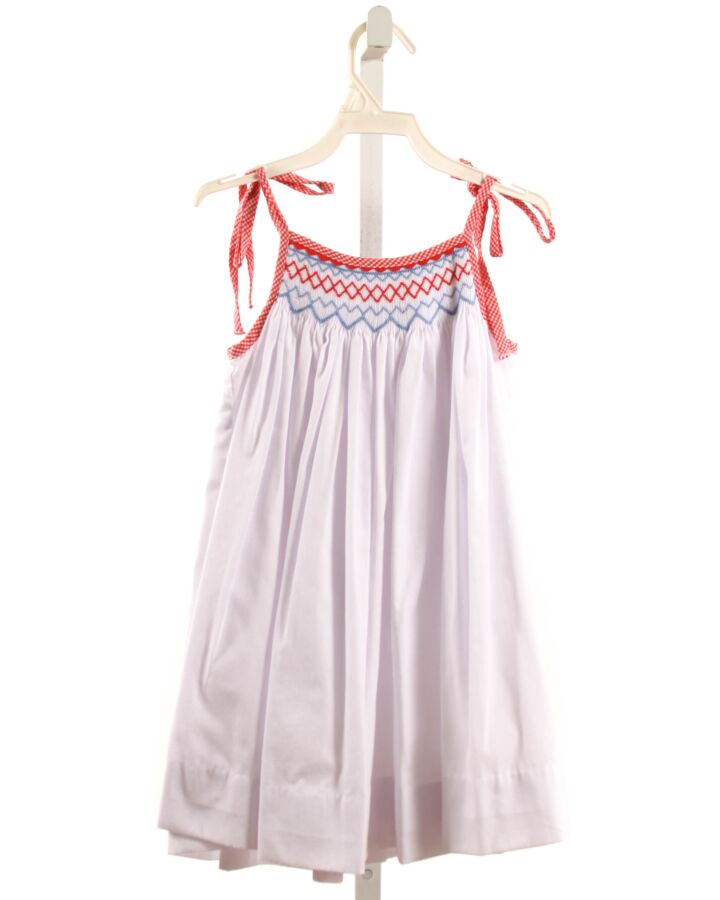 SMOCKINGBIRD  WHITE   SMOCKED DRESS