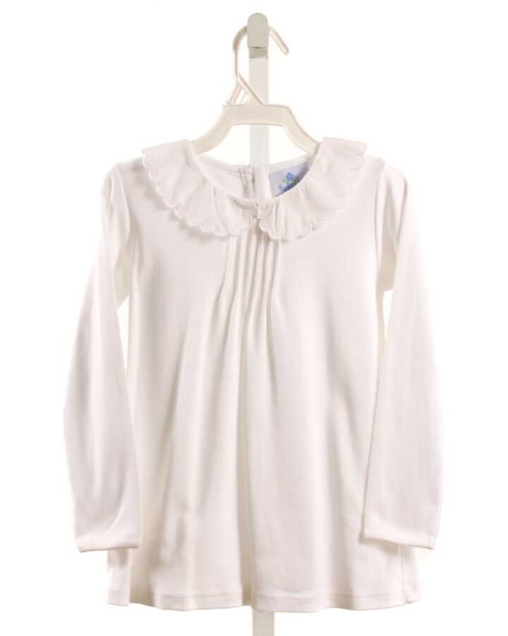 EYELET & IVY  WHITE    KNIT LS SHIRT