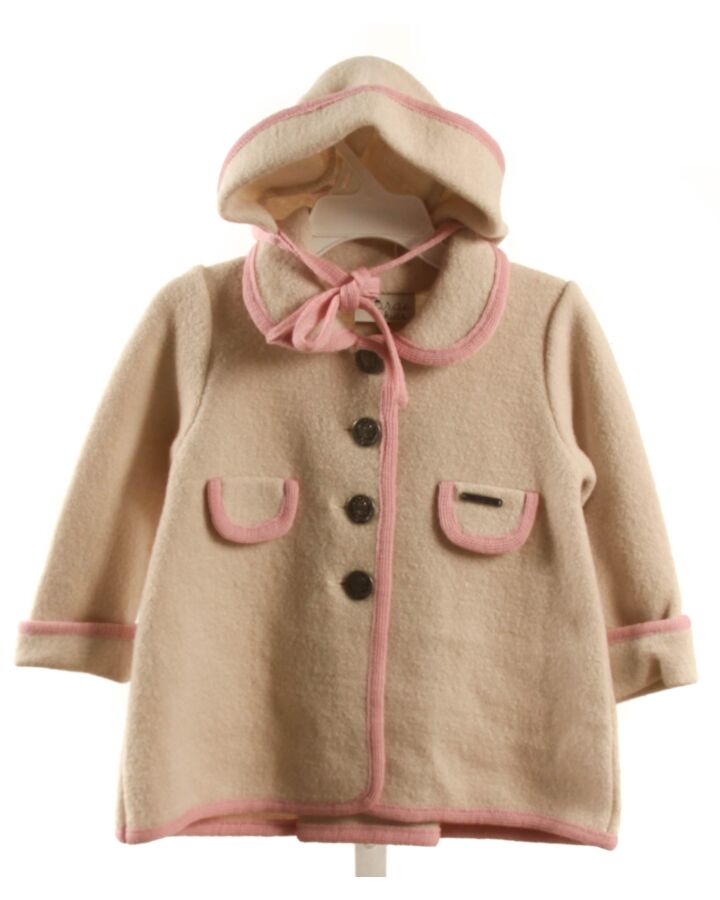 MARAE KIDS  IVORY WOOL   DRESSY OUTERWEAR