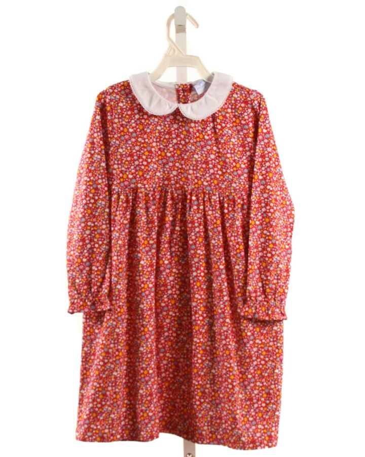 EYELET & IVY  RED  FLORAL  KNIT DRESS