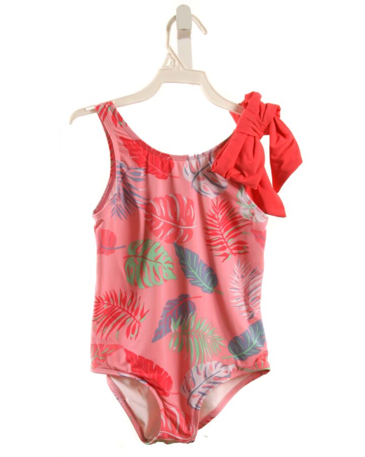 THE BEAUFORT BONNET COMPANY  HOT PINK    1-PIECE SWIMSUIT WITH BOW