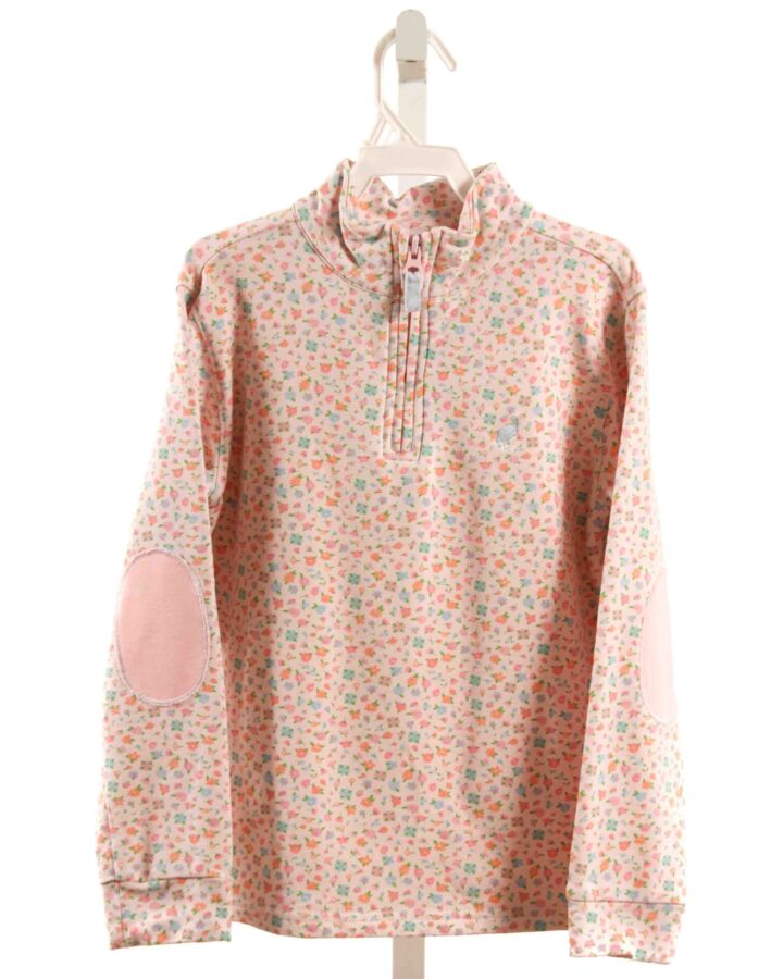 THE BEAUFORT BONNET COMPANY  PINK  FLORAL  PULLOVER