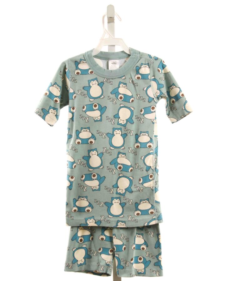 HANNA ANDERSSON  BLUE KNIT  PRINTED DESIGN LOUNGEWEAR