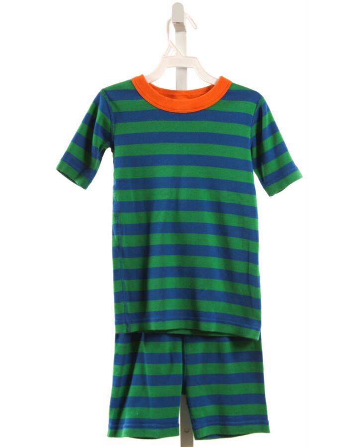 HANNA ANDERSSON  GREEN KNIT STRIPED  LOUNGEWEAR