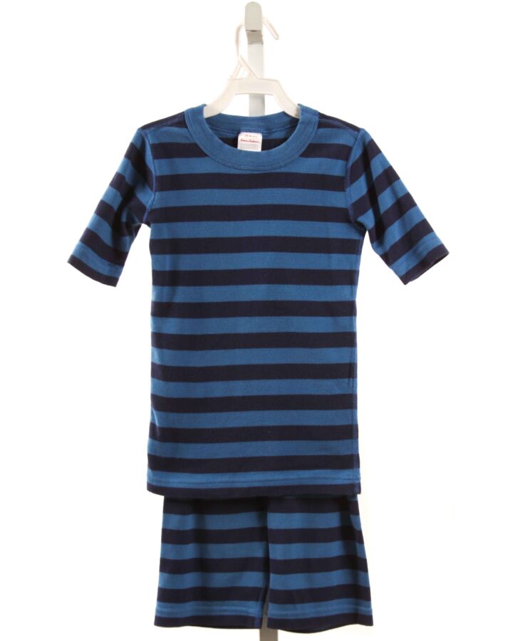HANNA ANDERSSON  BLUE KNIT STRIPED  LOUNGEWEAR