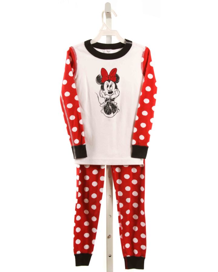 HANNA ANDERSSON  RED KNIT POLKA DOT PRINTED DESIGN LOUNGEWEAR