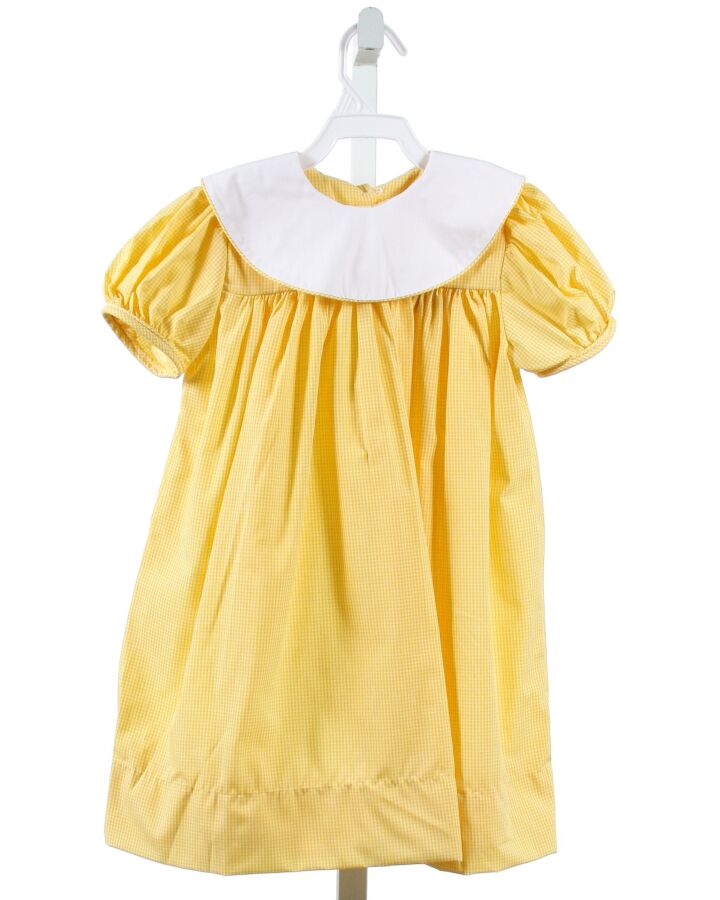 WISH UPON A STAR  YELLOW  GINGHAM  DRESS