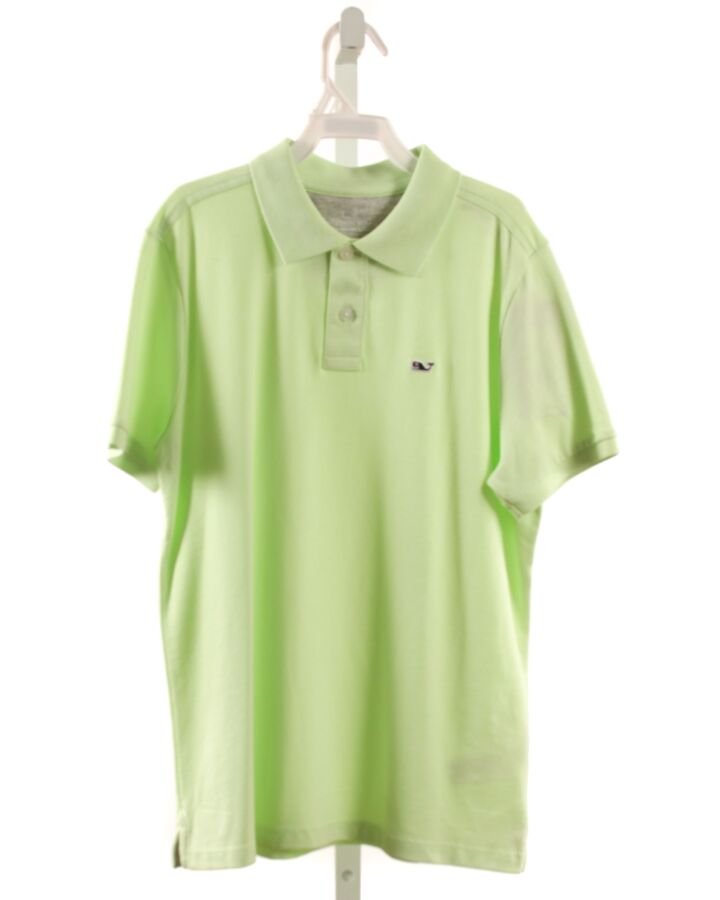 VINEYARD VINES  LT GREEN    KNIT SS SHIRT