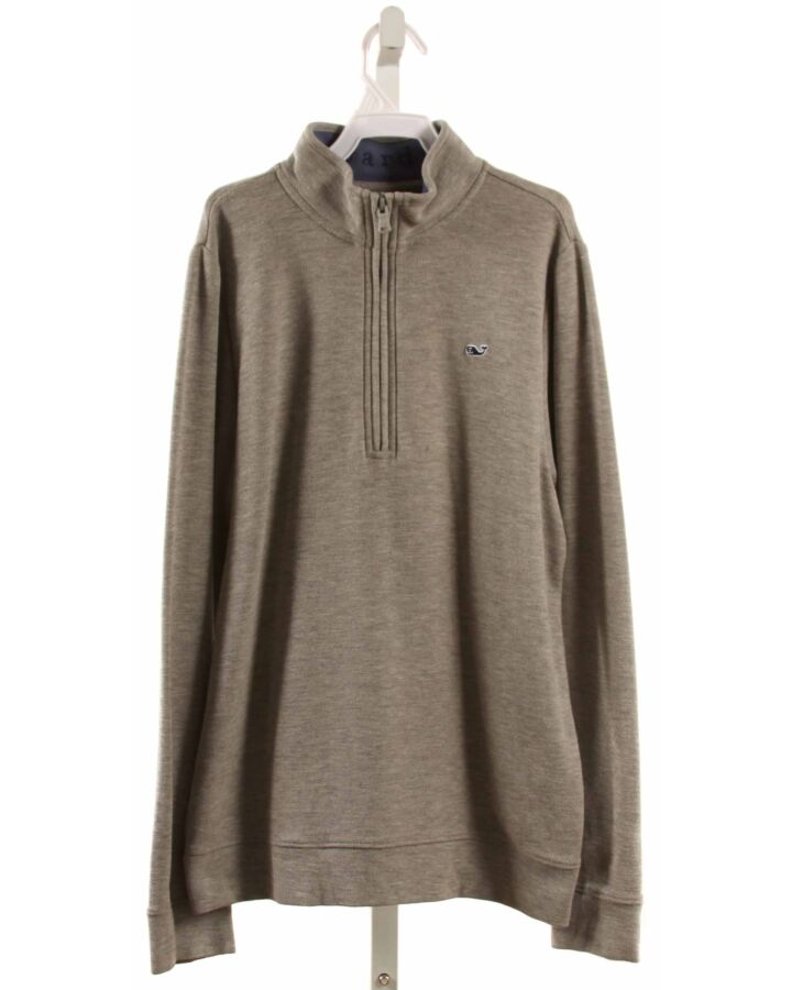 VINEYARD VINES  GRAY    PULLOVER