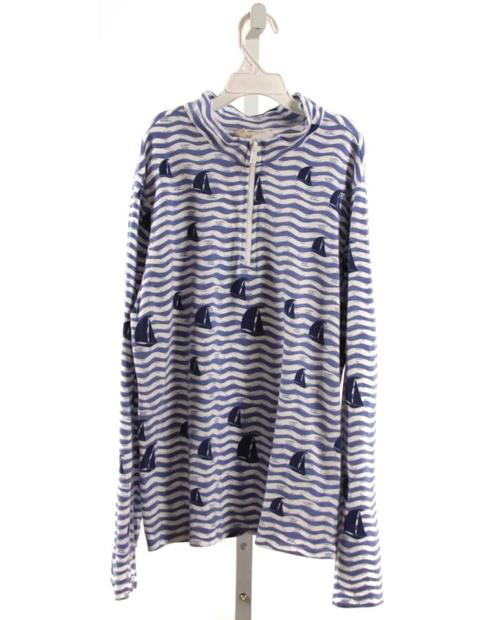 HANNAH KATE  BLUE  STRIPED  PULLOVER