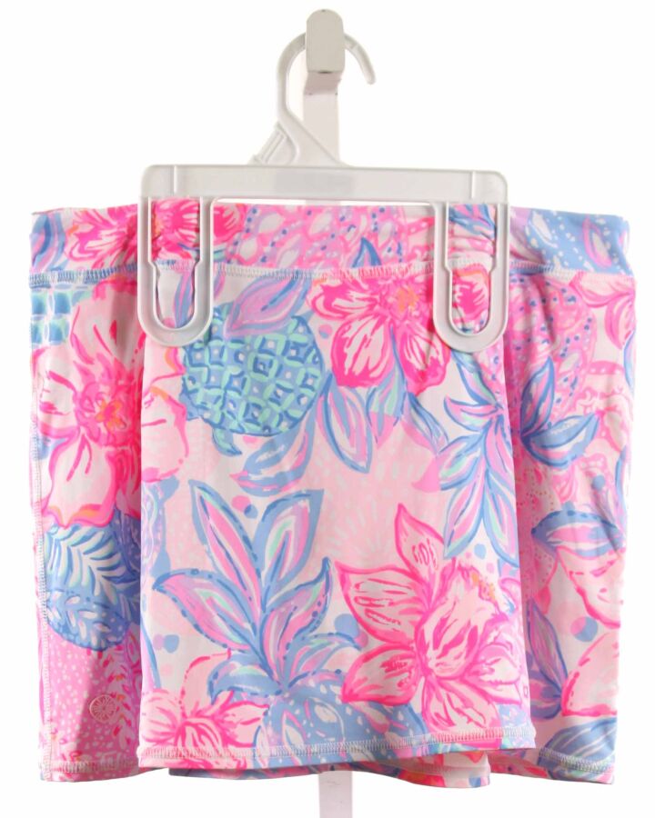 LILLY PULITZER  PINK  FLORAL  SKORT