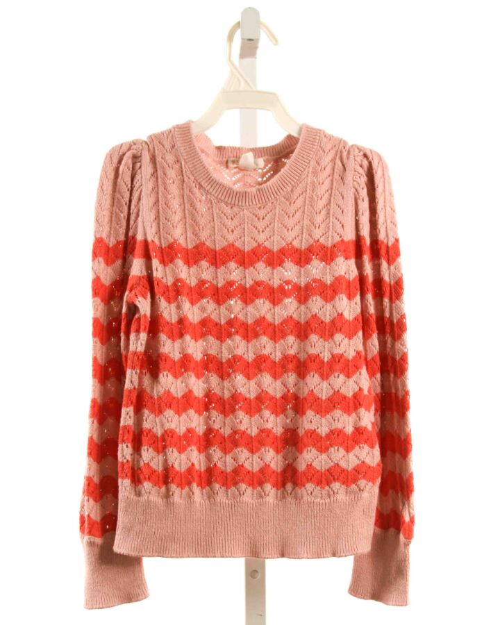 CREWCUTS  PINK EYELET   SWEATER