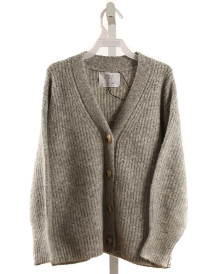 ZARA  GRAY    CARDIGAN
