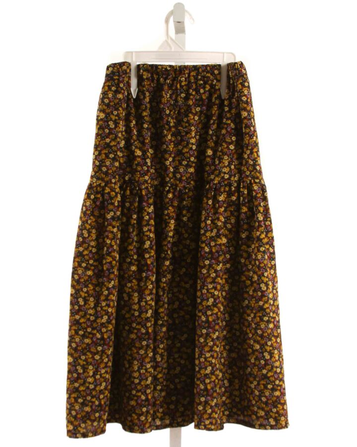 ZARA  YELLOW  FLORAL  SKIRT