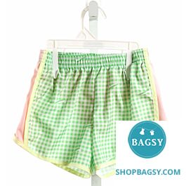 nike women's gingham shorts