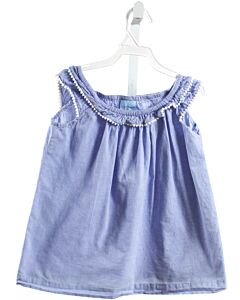 BELLA BLISS  CHAMBRAY    SLEEVELESS SHIRT