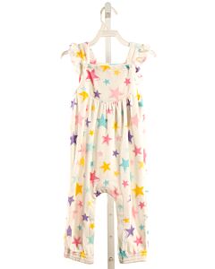 ANGEL DEAR  WHITE VELOUR   ROMPER