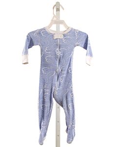 THE BEAUFORT BONNET COMPANY  BLUE KNIT  PRINTED DESIGN LAYETTE