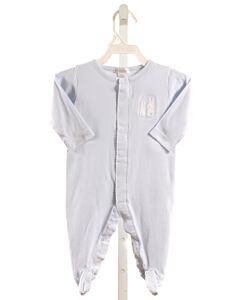 KISSY KISSY  BLUE KNIT   LAYETTE WITH PICOT STITCHING