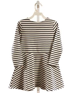 JACADI  BLUE  STRIPED  KNIT DRESS