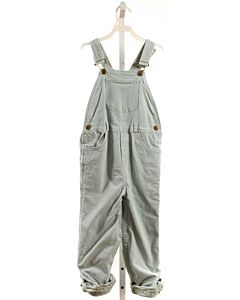 DOTTY DUNGAREES  LT BLUE CORDUROY   ROMPER