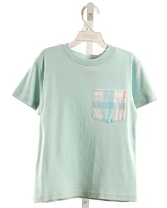 EYELET & IVY  AQUA    KNIT SS SHIRT