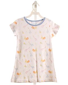 LITTLE ENGLISH  MULTI-COLOR   PRINTED DESIGN KNIT DRESS