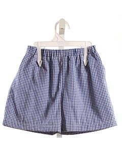 THE BEAUFORT BONNET COMPANY  BLUE  GINGHAM  SHORTS