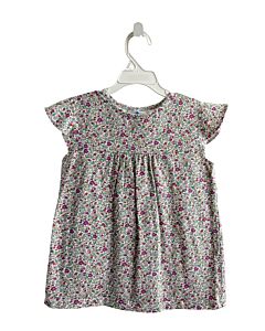 EYELET & IVY  PURPLE KNIT FLORAL  SLEEVELESS SHIRT