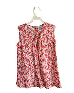EYELET & IVY  RED  FLORAL  SLEEVELESS SHIRT