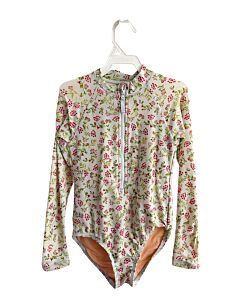 CREWCUTS  HOT PINK  FLORAL  1-PIECE SWIMSUIT