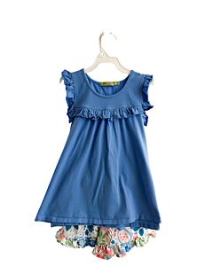 MILLY LOVES LILY  BLUE    2-PIECE OUTFIT WITH RUFFLE