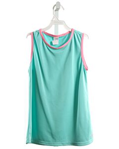 SET BY LULLABY SET  AQUA    KNIT TANK