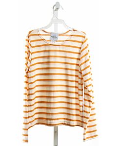 MAGGIE BREEN  MUSTARD  STRIPED  KNIT LS SHIRT