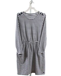 VINEYARD VINES  NAVY  STRIPED  KNIT DRESS