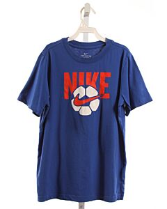 NIKE  BLUE   PRINTED DESIGN T-SHIRT