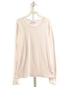 HANNA ANDERSSON  WHITE    KNIT LS SHIRT