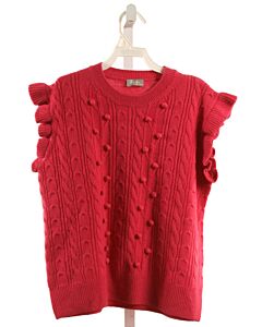 IL GUFO  HOT PINK WOOL   SWEATER VEST