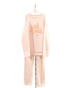 JUVIA  LT PINK  PRINT  LOUNGEWEAR