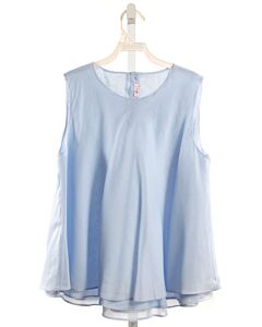IL GUFO  LT BLUE    SLEEVELESS SHIRT