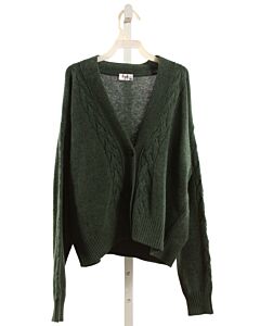 IL GUFO  GREEN WOOL   CARDIGAN