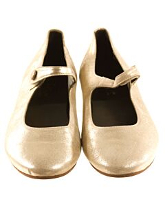 GANZITOS GOLD FLATS *EU SIZE 35 *EUC SIZE CHILD 3.5