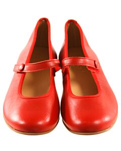 LA OCA LOCA RED FLATS *NEW WITHOUT TAG *EU SIZE 35 *EUC SIZE CHILD 3.5