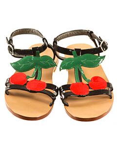 BONPOINT RED SANDALS *EU SIZE 35 *EUC SIZE CHILD 3.5