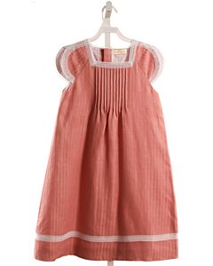 LA OCA LOCA  PINK    DRESS WITH LACE TRIM